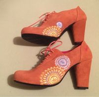 Deerberg Ankle Boots bestickt NEU Gr. 41 kürbisorange NP 129,90€ Nordrhein-Westfalen - Marl Vorschau