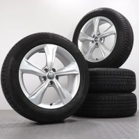 Winterräder 19 Zoll Audi Q5 FY Original Felgen 80A601025K Winterreifen 235/55R19 101H Continental WinterContact TS 850 P SUV "5-Arm-Dynamik-Design" Silber 7x19ET34 5x112 Alufelgen Winterradsatz Thüringen - Gefell Vorschau