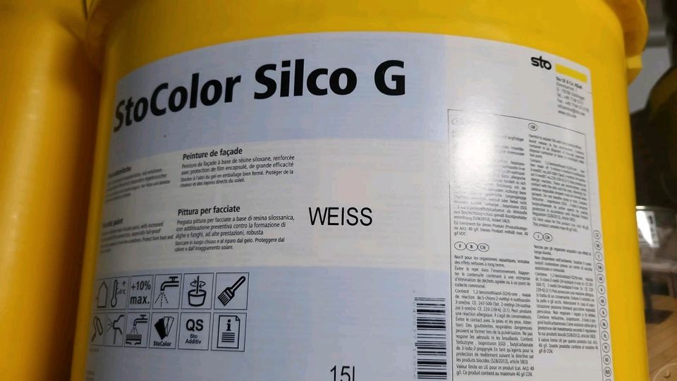 StoColour Silicon G,hochwertige Aussenwandfarbe! NEU! in Glan-Münchweiler