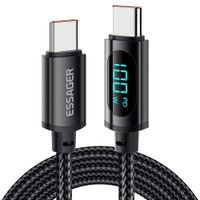 ESSAGER 100 W USBC auf USB C Ladekabel mit Display Nordrhein-Westfalen - Hagen Vorschau