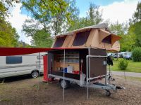 Camping-Aufsatz mit Anhänger und Dachzelt Bayern - Deggendorf Vorschau