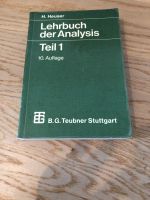 Heuser - Lehrbuch der Analysis, Teil 1 Dresden - Striesen-West Vorschau