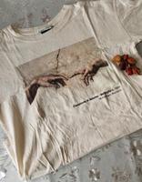 Erschaffung Adams Michelangelo T-Shirt Bayern - Diedorf Vorschau