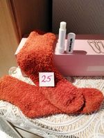 Socken / Kuschelsocken Gr. 35-38 Farbe: Orange (Verkaufsnr: 25) Niedersachsen - Wallenhorst Vorschau