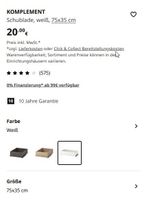 SUCHE: Ikea Pax Komplement - 12 x Schublade, weiß, 75x35 cm Nordrhein-Westfalen - Solingen Vorschau