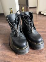 Dr. Martens Sinclair Gemilltes Nappaleder Plateustiefel Düsseldorf - Eller Vorschau