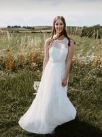 Weißes Maxikleid 38 (Hochzeit, Brautkleid, Standesamt, günstig) Nordrhein-Westfalen - Rommerskirchen Vorschau