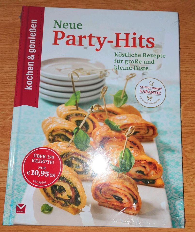 Party Hits, Kochbuch, Rezepte, Weihnachtsgeschenk in Günthersdorf