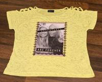 Damen-Shirt, Cut out, Gr. 44, von Janina, Neon gelb Niedersachsen - Embsen Vorschau