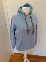 Zwillingsherz Hoodie hellblau Gr L/XL Baden-Württemberg - Gaildorf Vorschau
