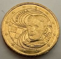50 Cent Münze Kroatien 2023 Hrvatska, Nikola Tesla Baden-Württemberg - Forchheim Vorschau