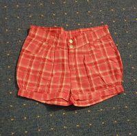 Stoffshorts Shorts aus Stoff Hotpants pink kariert Glitzer Bremen - Vegesack Vorschau