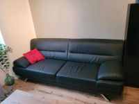 Couch / Sofa schwarz aus Kunstleder Rheinland-Pfalz - Andernach Vorschau