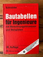 Bautabellen für Ings / Schneider München - Sendling Vorschau