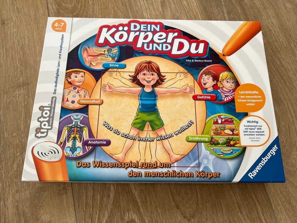 Dein Körper und Du Spiel Tiptoi Ravensburger in Teublitz