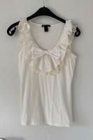Damen Top, Bluse mit Röschen von Mango, 100% Baumwolle. Düsseldorf - Lichtenbroich Vorschau