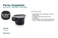 April Angebote von Tupperware Tupper Sachsen - Frohburg Vorschau