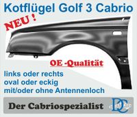 Kotflügel Golf III 3 Cabrio 1x links / rechts alle Ausführungen Bayern - Konradsreuth Vorschau