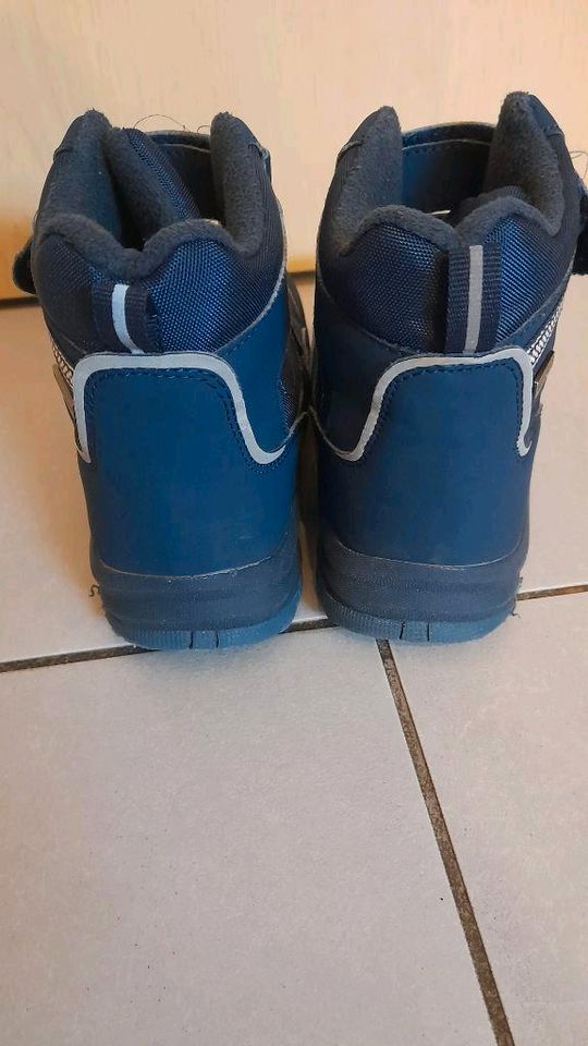 ❤️ 33 Winterstiefel blau, Klettverschluss von Alive in Saulheim