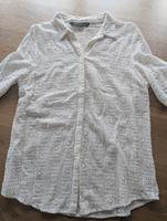 Damen T-Shirt Zara gr L weiß Bayern - Rotthalmünster Vorschau