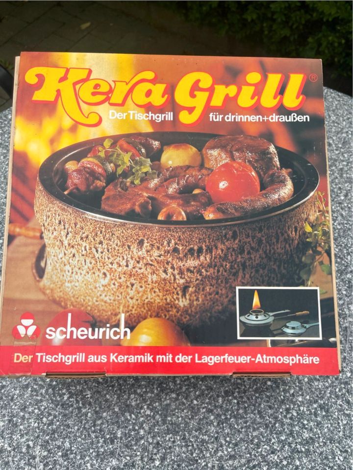 Kera Grill - Tischgrill aus Keramik in Wiesau