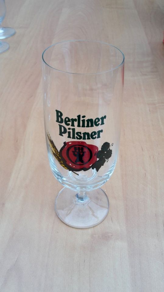 Bierglas  Berliner Pilsener Biertulpe Höhe 17,5 cm DDR GDR in Hamburg