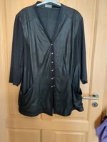 Blazer Jacke Strick und Leder Gr. 58/60 - Kurzgröße- Niedersachsen - Osnabrück Vorschau