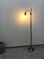 Vintage Stehlampe Messing-Optik matt, 1,55 m Höhe Niedersachsen - Celle Vorschau
