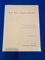 Dreigroschenoper Klavierauszug Hessen - Bad Homburg Vorschau