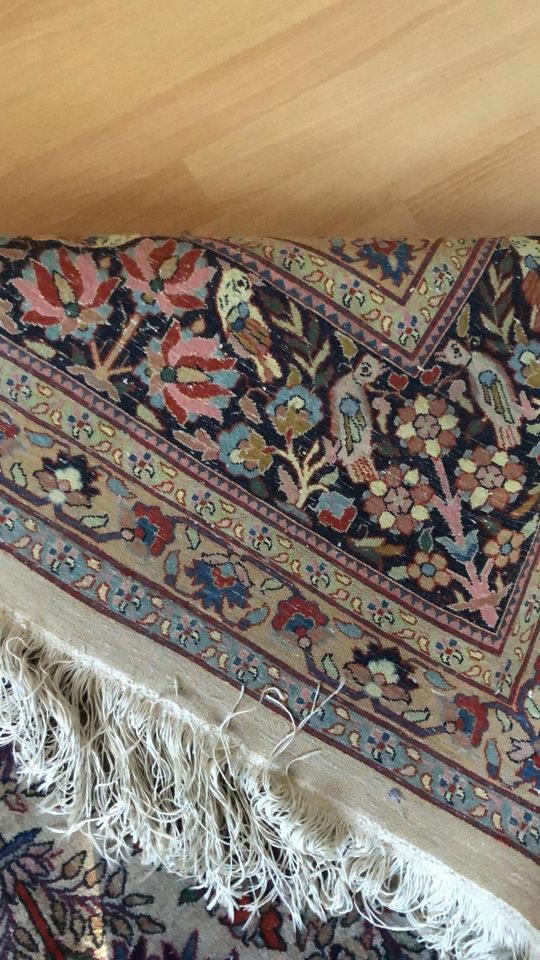 Teppich/ Handgeknüpfter Teppich/ aus Kaschmir/ Herkunft Indien in Dortmund