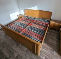 Doppelbett mit Zubehör, 60. Jahre für 175,00 (VB) Euro zu verkauf Nordrhein-Westfalen - Kevelaer Vorschau