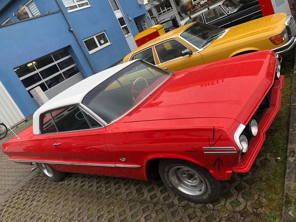 Chevrolet Impala Bel Air Biscayne 1963 Kotflügel Chrom Blenden 4X in Baden-Baden