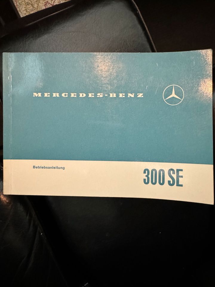 Bedienungsanleitung Mercedes-Benz W108 300 SEb in Karlsruhe