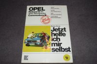 Reparaturanleitung Reparaturhandbuch Opel Rekord D/Commodore B Rheinland-Pfalz - Enkenbach-Alsenborn Vorschau