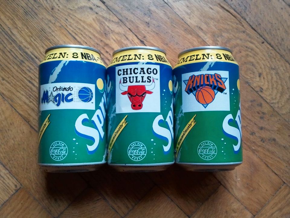 3 Sprite Dosen - 90er Jahre - NBA Edition in Viersen