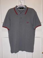 Original Fred Perry Polo Shirt Gr. M grau Classic fit Berlin - Charlottenburg Vorschau