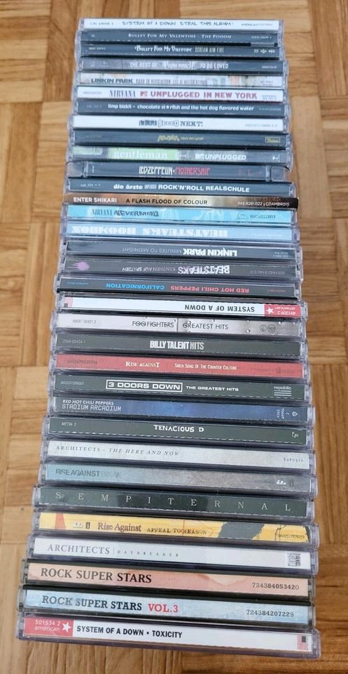 CD-Sammlung (33 Stück) Rock, Alternative Rock, Nu Metal, Metalcor in Trier