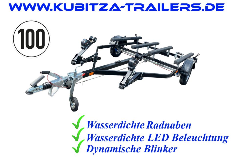 Jetski Trailer, Anhänger, Doppeltrailer, NEU, Wasserdichte LED in Lünen