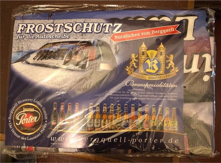 Frostschutz für Autoscheibe