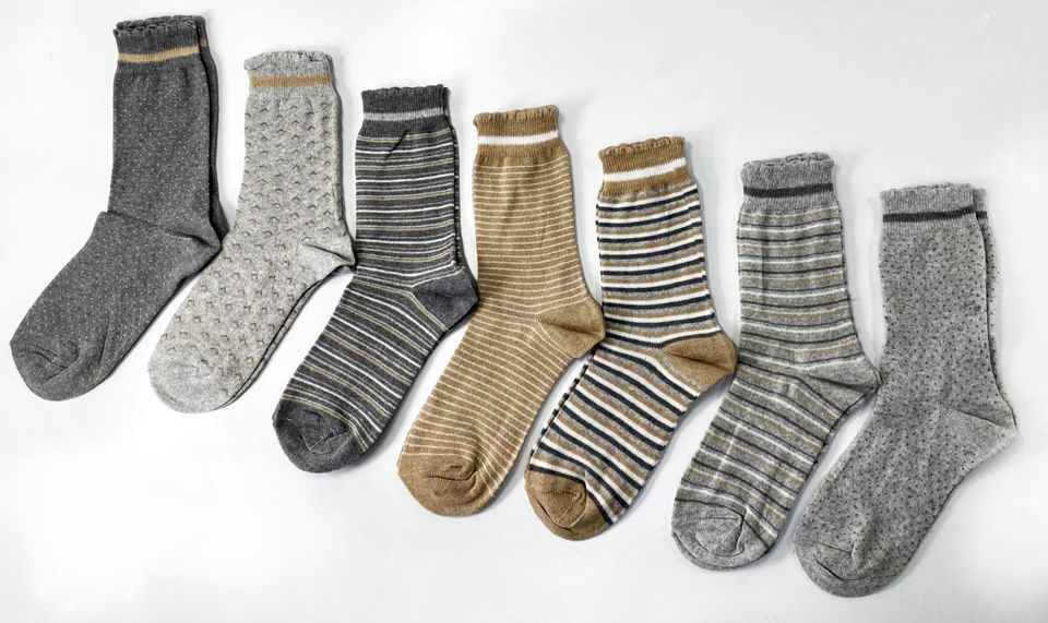 350 Paare Oeko-Tex Socken für Jungen u. Mädchen, versch. Größen, Großhandel Restposten Paletten in Tanna