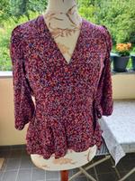 vintage Look Bluse Wickelbluse mille fleurs rockabilly xl Sachsen - Chemnitz Vorschau
