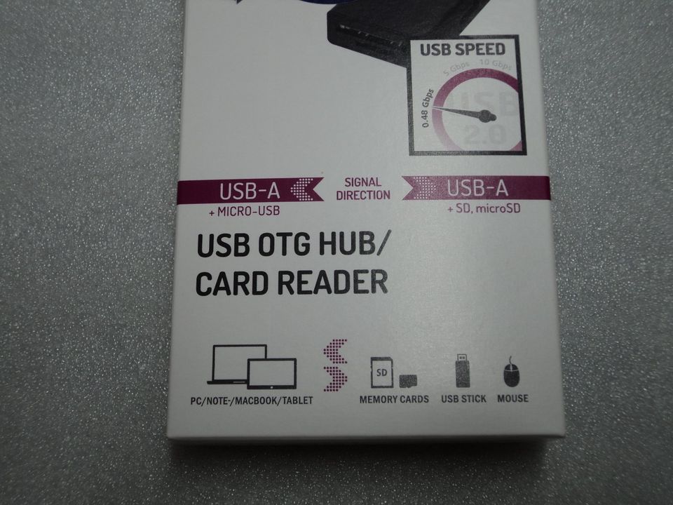 Hama USB OTG HUB - Kartenleser /NEU in Kirschau