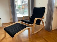 Schaukelstuhl und passender Hocker von IKEA Bayern - Piding Vorschau