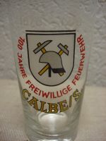 DDR Bier-Glas 100 Jahre Freiwillige Feuerwehr Calbe/S. 1878-1978 Sachsen-Anhalt - Magdeburg Vorschau