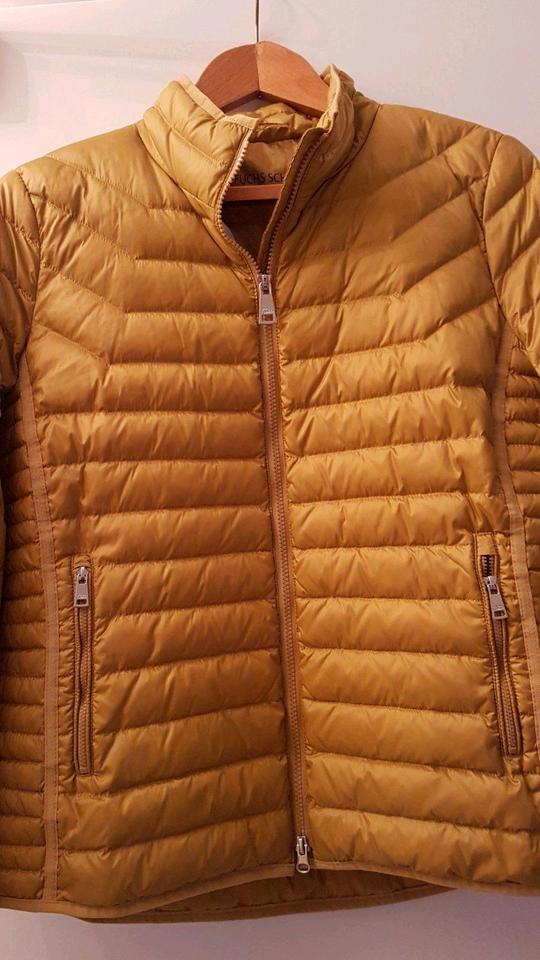 Fuchs & Schmitt maisgelbe kurze leichte Daunenjacke Gr.42 NEU in Bad Orb