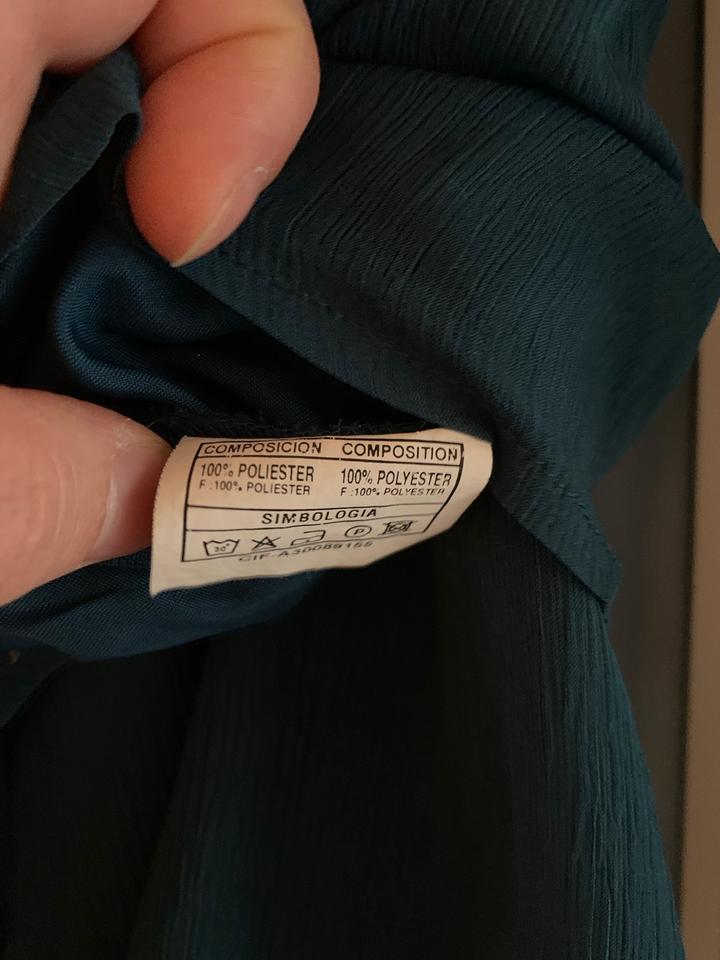 Kleid Petrol, 3 Teiler, goldene Ornamente , Hochzeit , Abendkleid in Göppingen