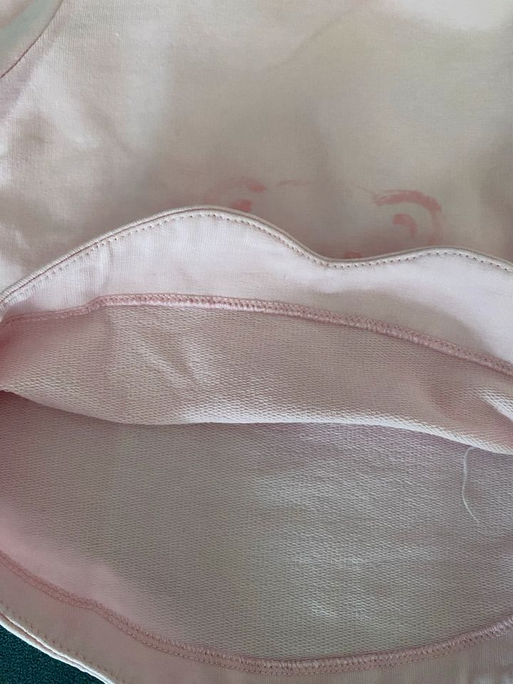 3x Steiff Langarmshirt, für Mädchen, rosa, weiß, Größe 62 in Troisdorf