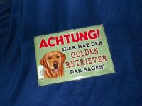 super Hundeschild Golden Retriever neu Thüringen - Gera Vorschau