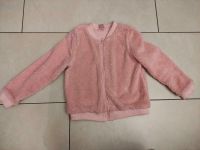 Kuschelige Strickjacke Sweatjacke 128 Mädchen rosa Fleecejacke Bayern - Mintraching Vorschau