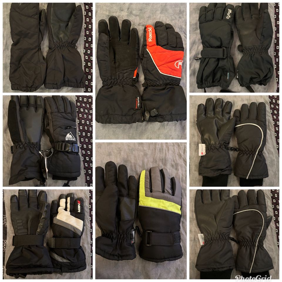 Handschuhe für Kids 140-170 top oder neu! Wasserdicht warm in Bad Doberan